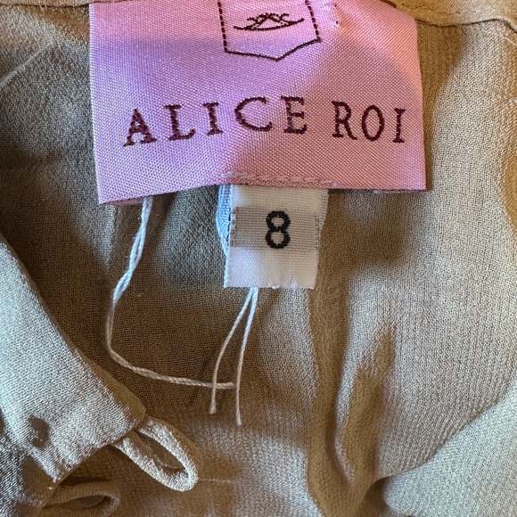 Unique Beige Top - Picture 3 of 3